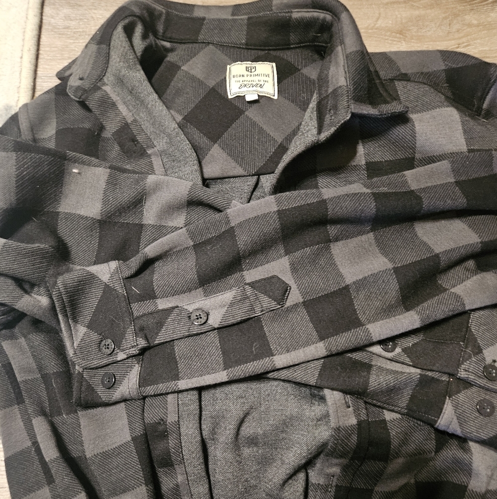 Born Primitive *Lot Of 2* Woodsman Flannel. Unisex